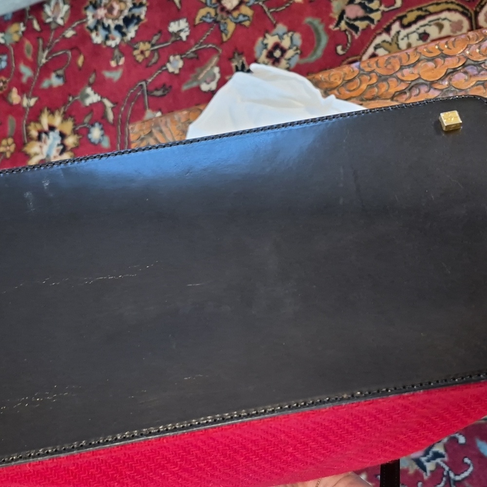 KATE SPADE RARE Highland Tweed Kitten BAG NWT FLAWED Read Description - Picture 9 of 10